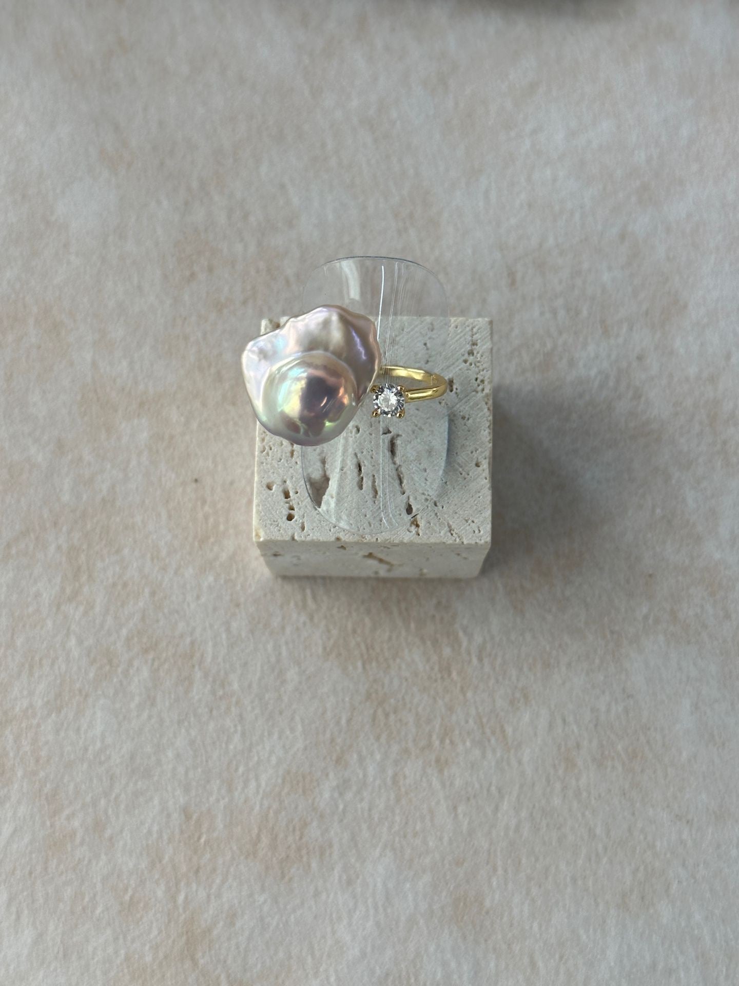 Aurora Baroque Pearl Ring