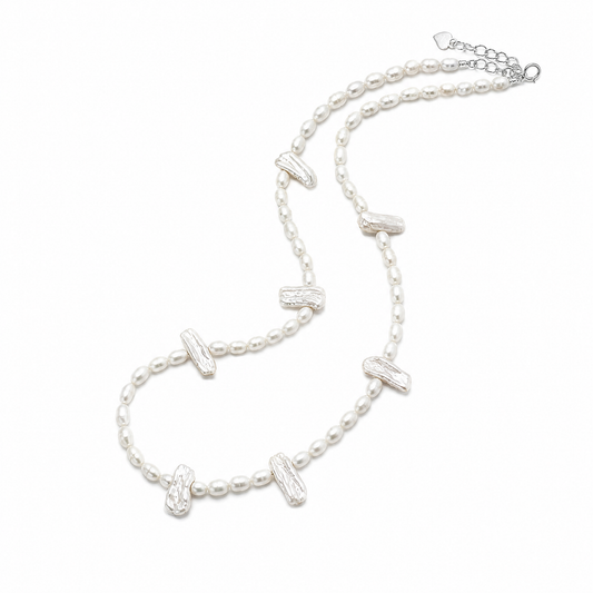 Luna Organic Pearl Necklace