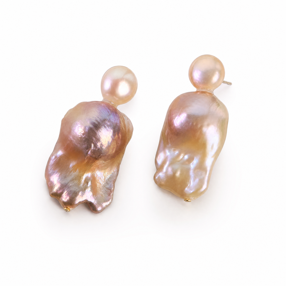 Aurora Baroque Pearl Drop Earrings