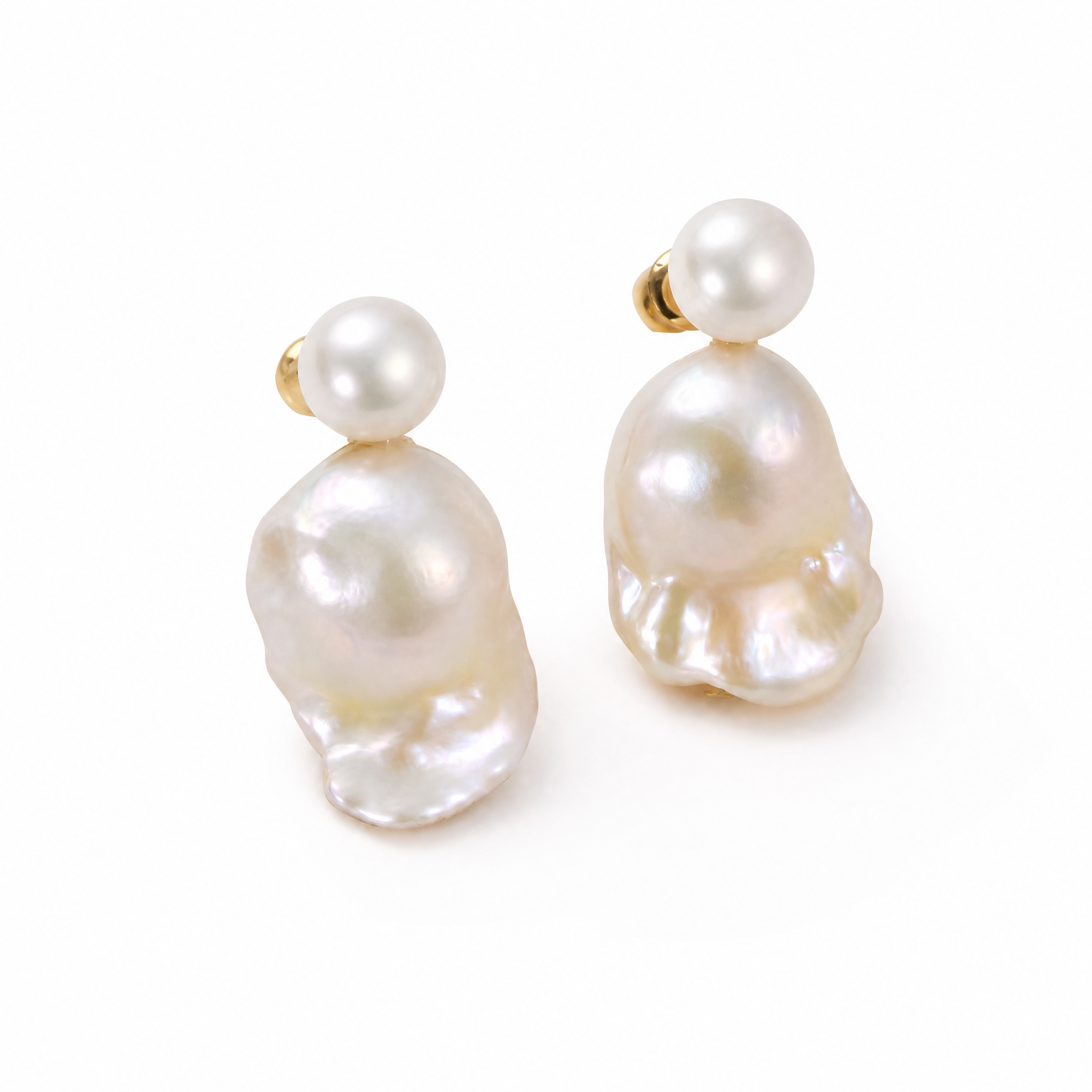 Aurora Baroque Pearl Drop Earrings