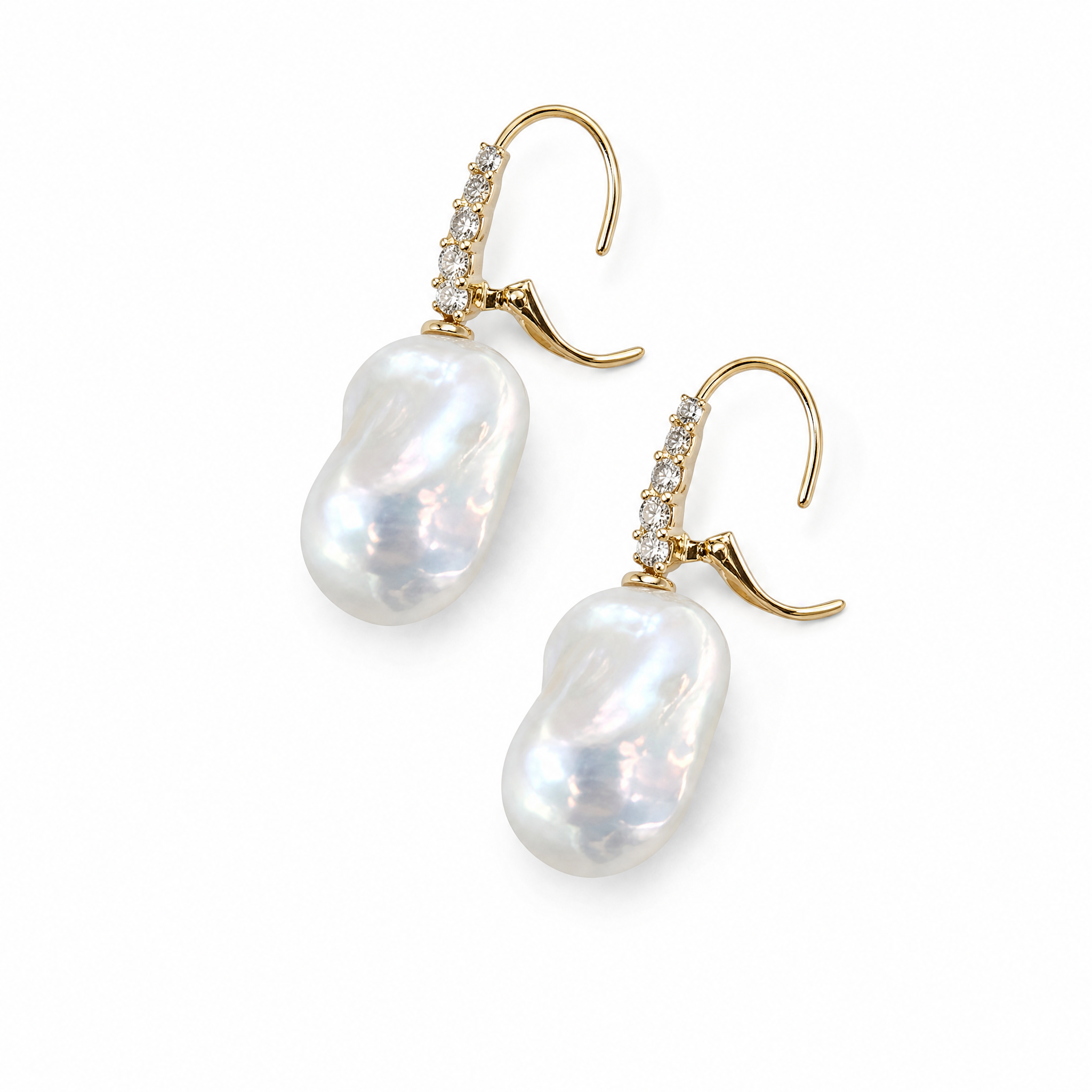 Rosalie Baroque Pearl Drop Earrings