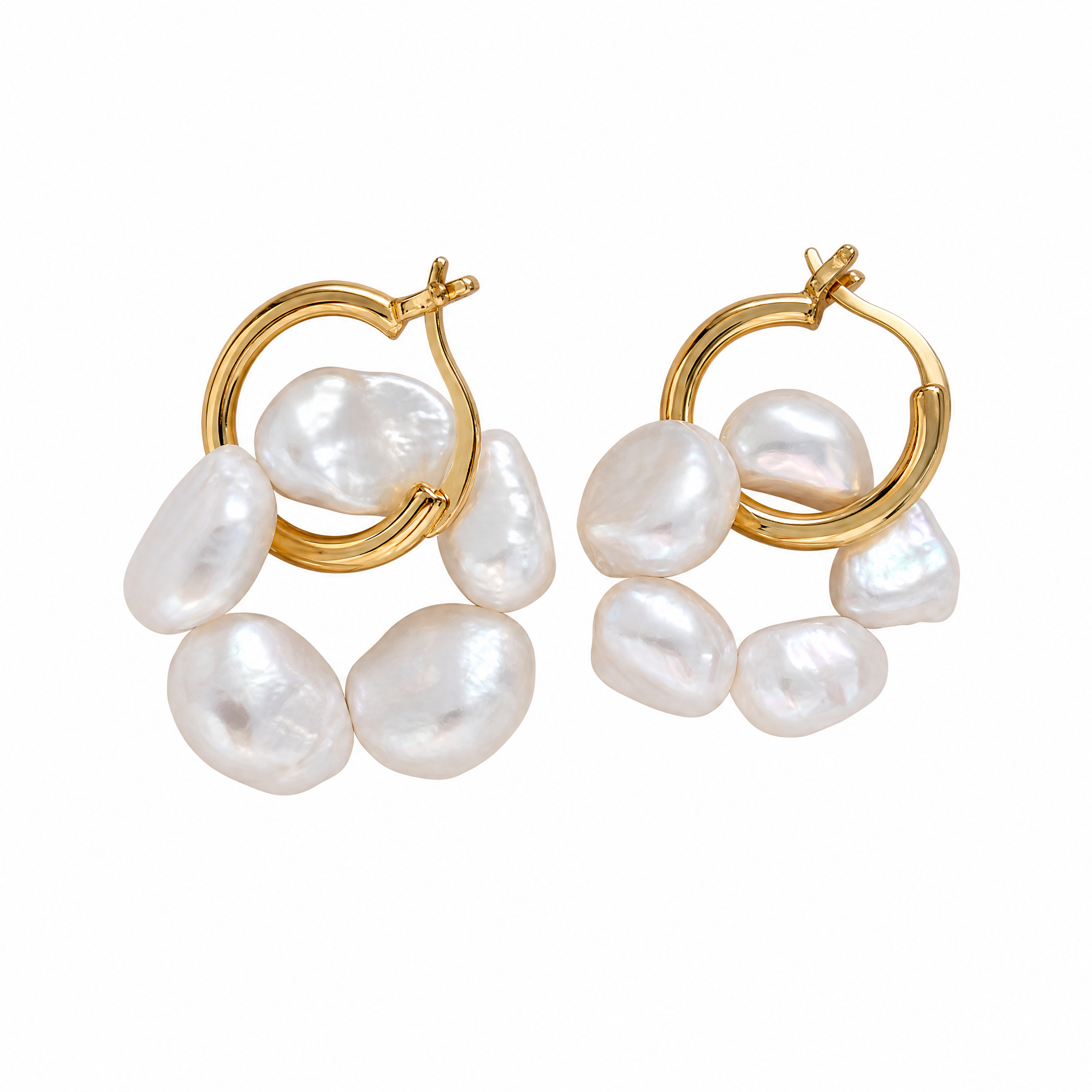 Créoles Fleur de Perles
