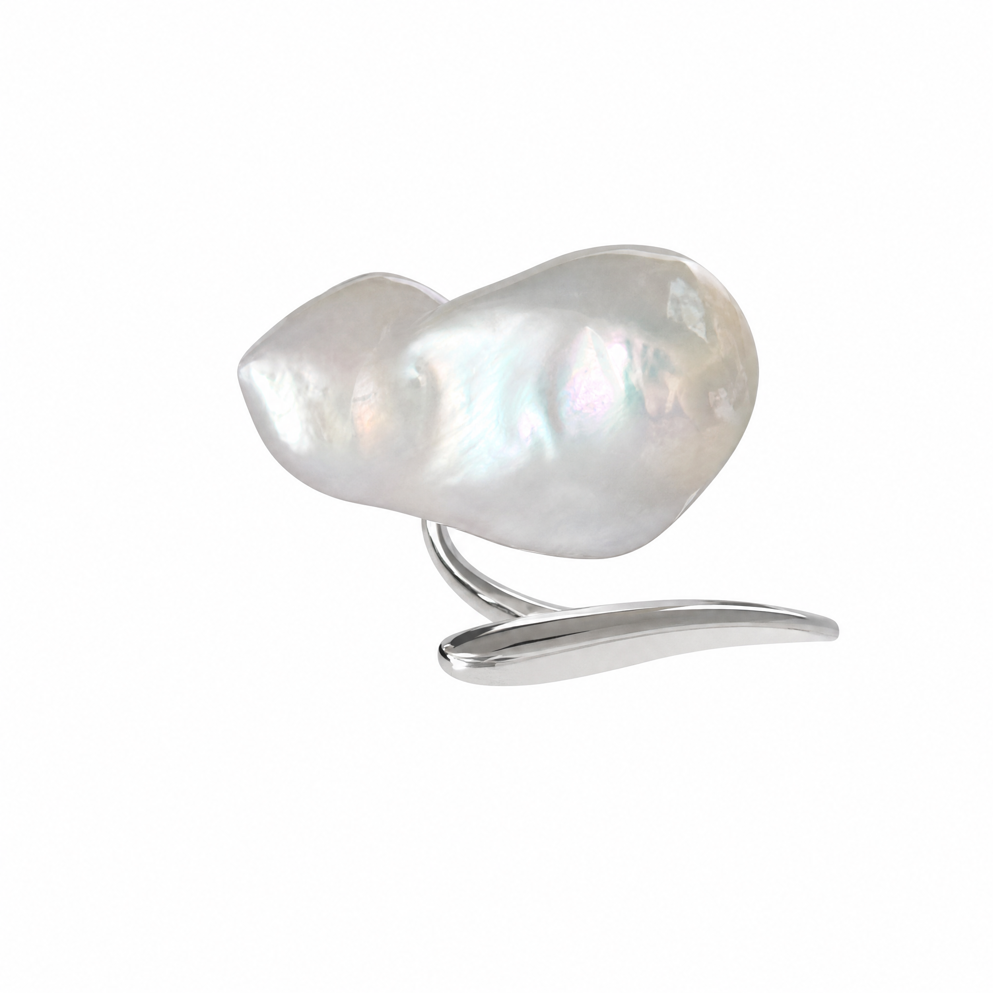 Blade Baroque Pearl Ring