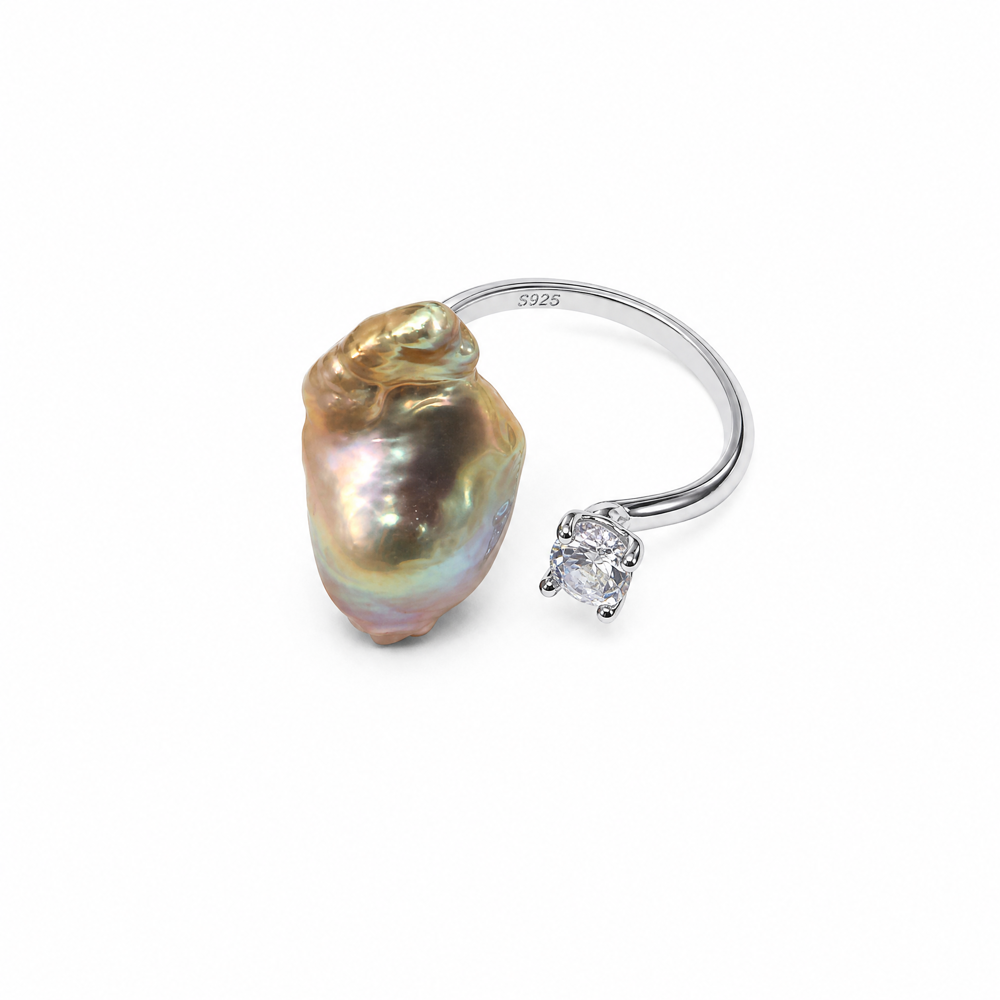 Aurora Baroque Pearl Ring