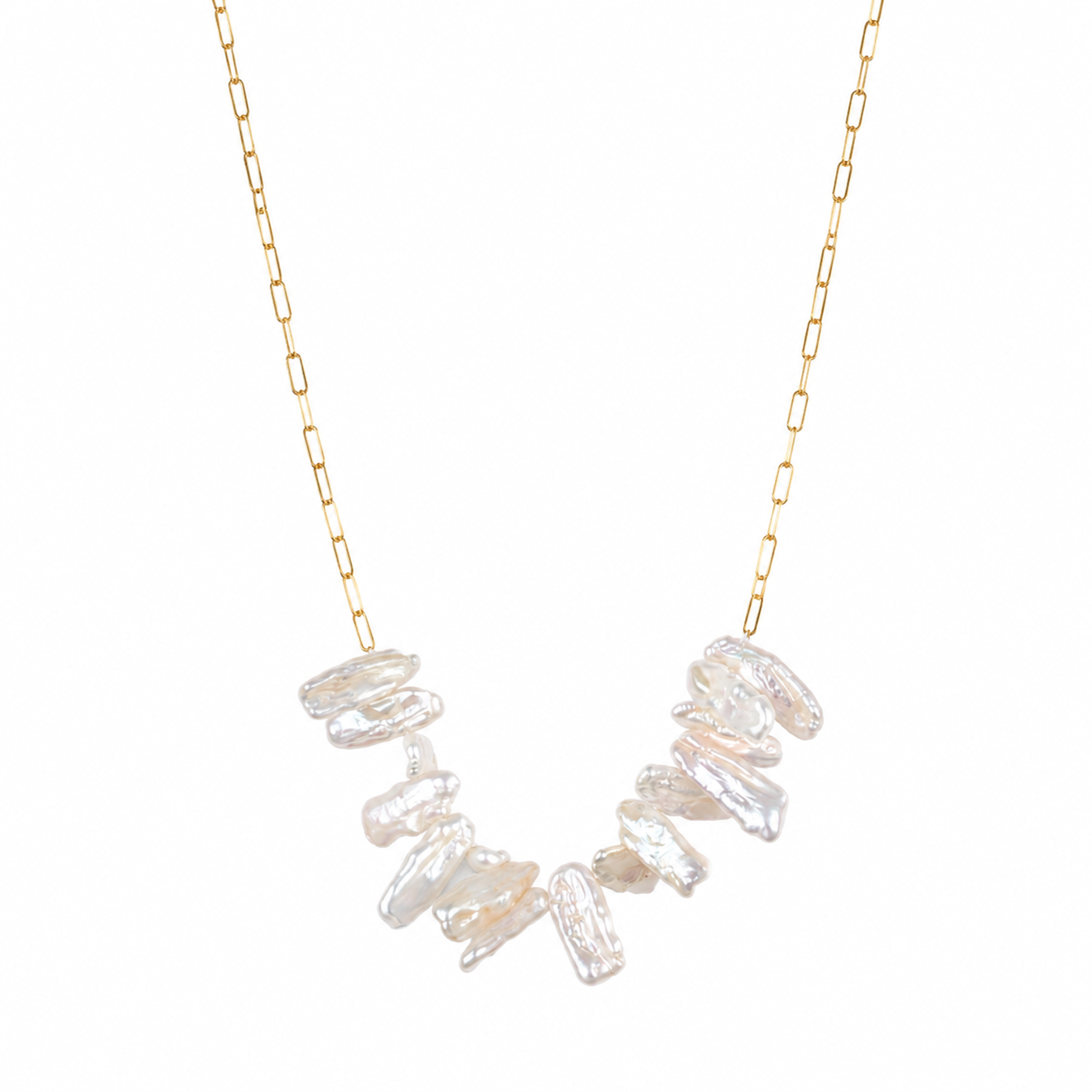 Lumière Smile Pearl Necklace