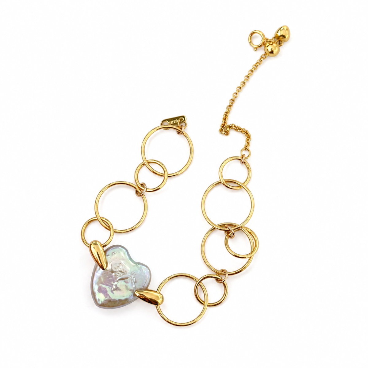 Halo Heart Bracelet