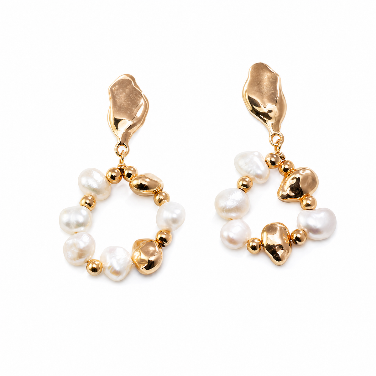 Molten Halo Earrings