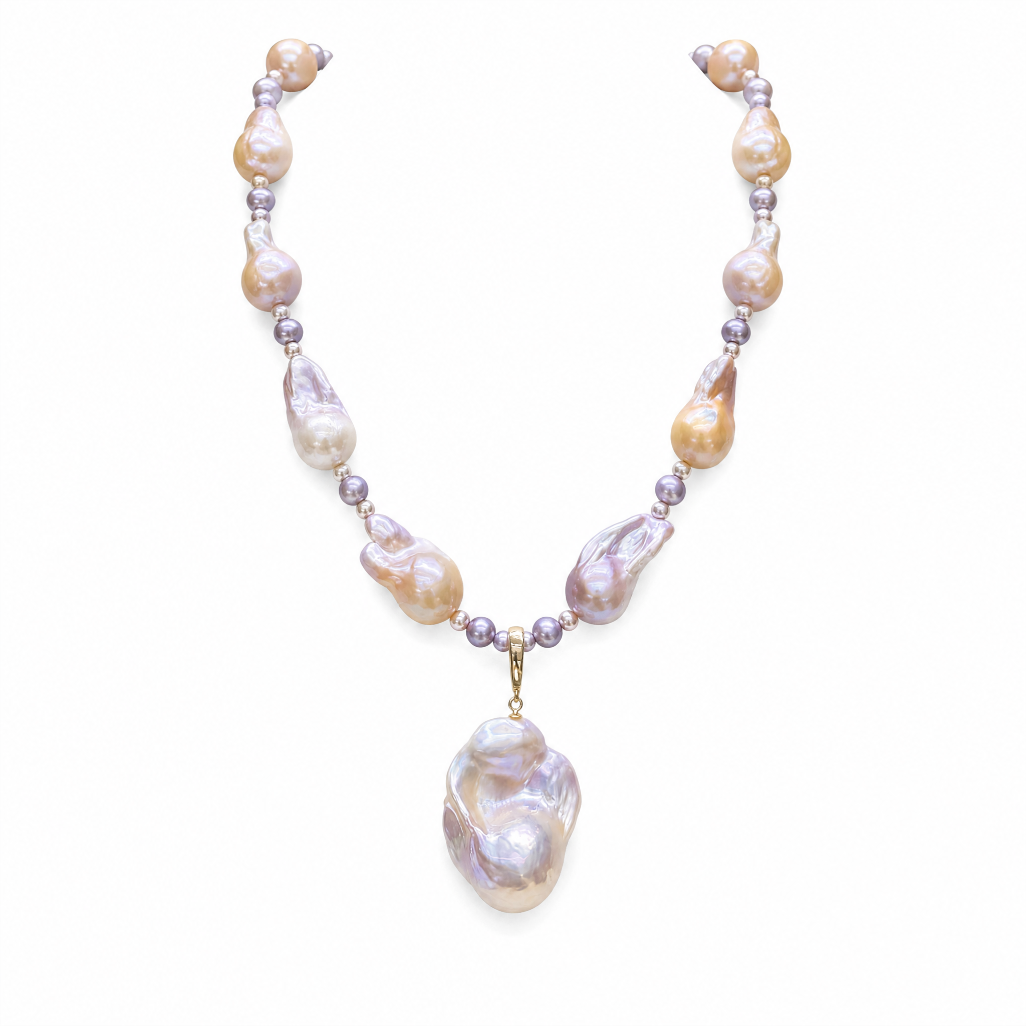 Aurora Candy Baroque Necklace