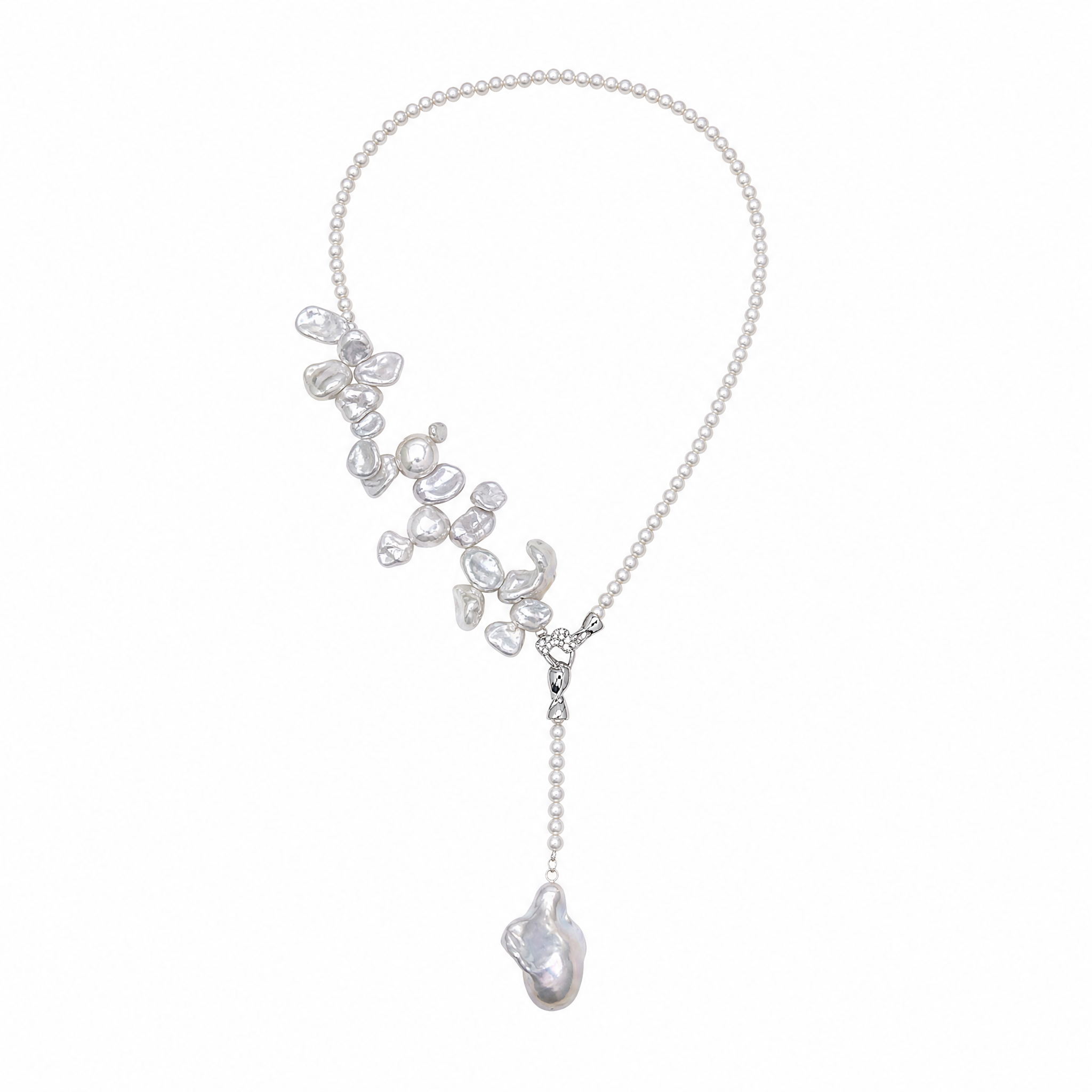 Celestial Drift Convertible Pearl Necklace
