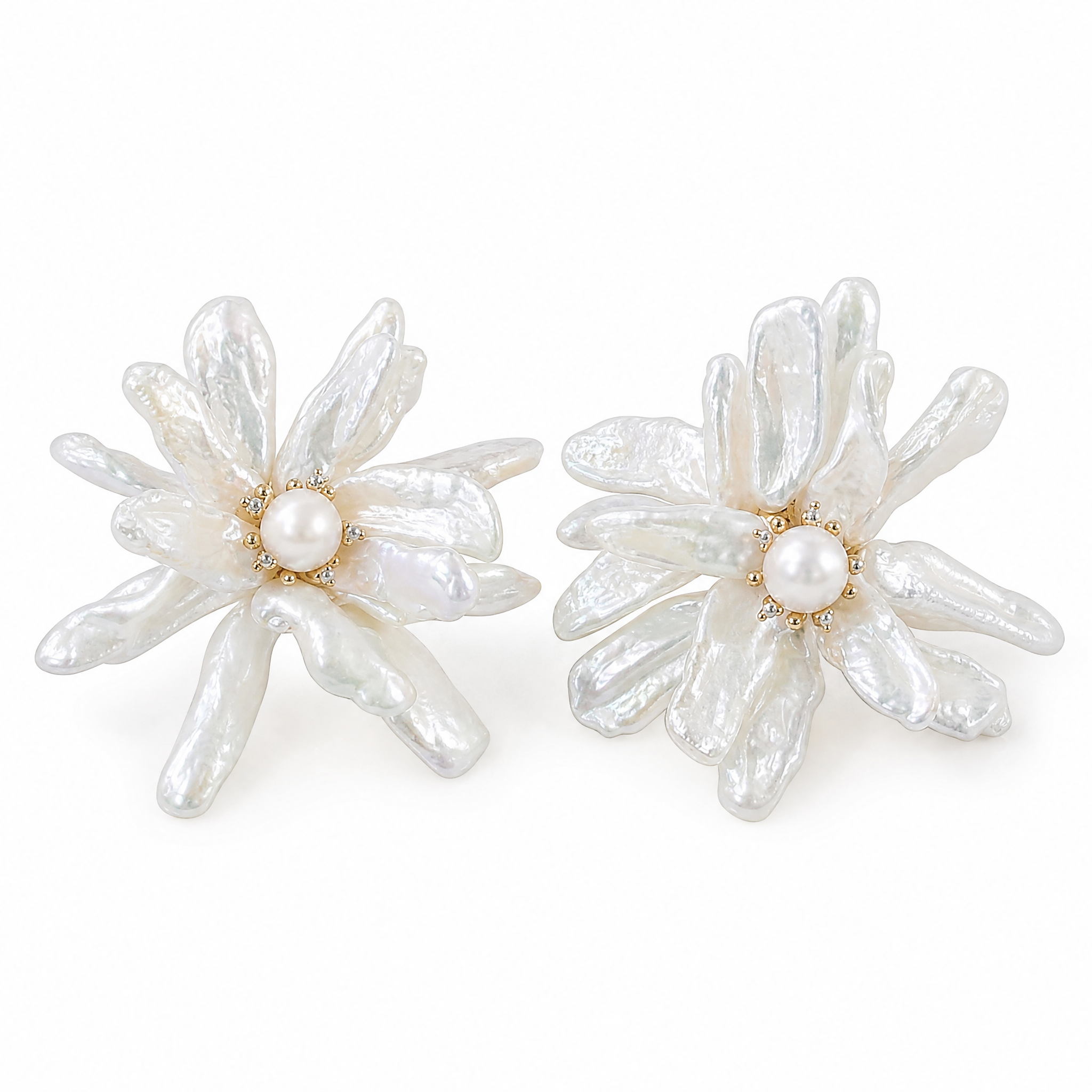 Soleil Keshi Bloom Earrings