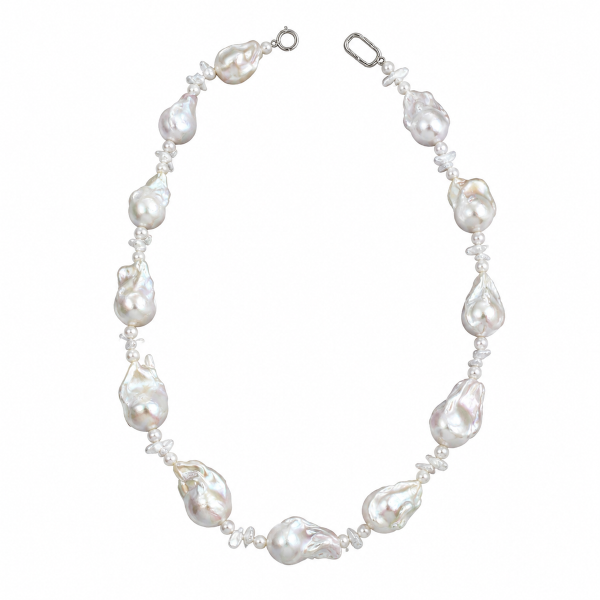 Mooncurrent Baroque Pearl Necklace