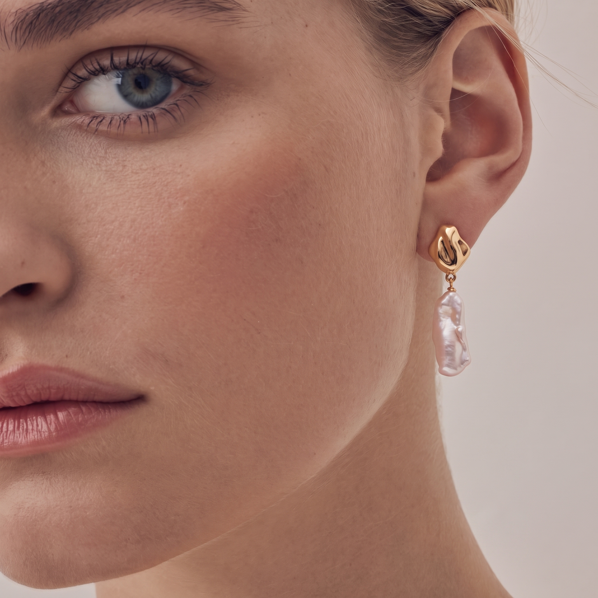 Tide Relic Earrings by ORAÉ — close-up shot